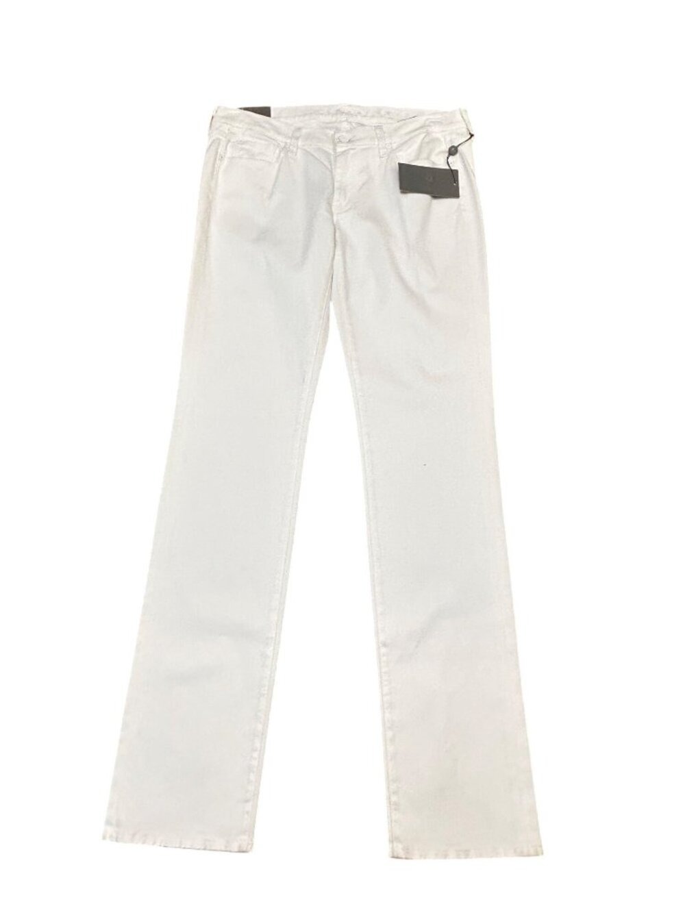 7 For All Mankind Straight Leg Jeans Clean White 31 NWT